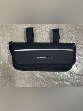 Sahoo Bike Black Handlebar Seat Frame Tools & Accessory Bag